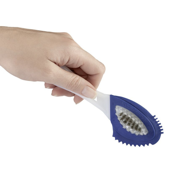 detail Čistící kartáček na broušenou kůži Kombi SHOEBOY’S