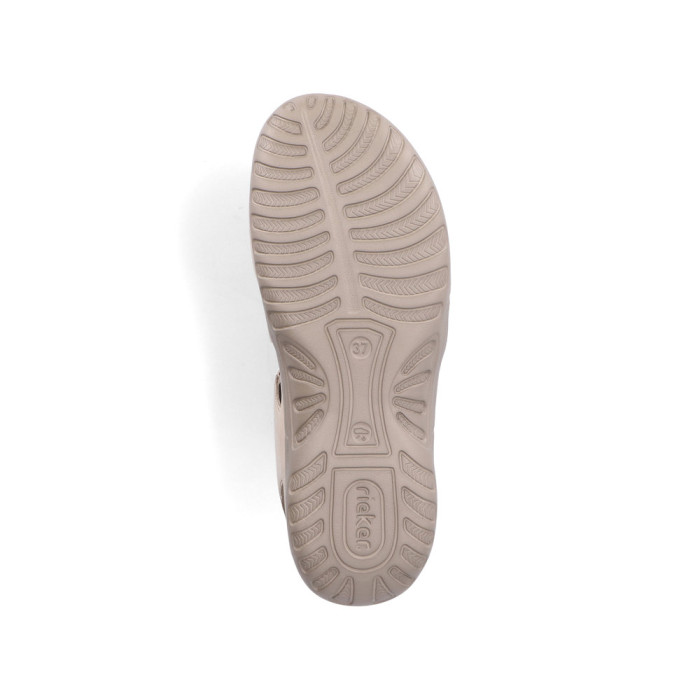 detail Dámské sandály Rieker 64870-62 béžové