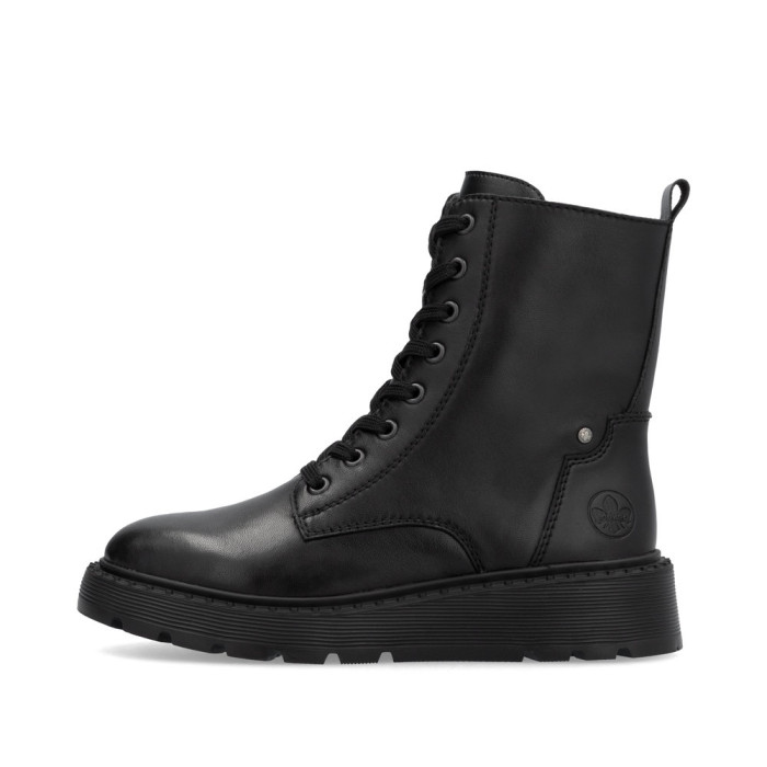 detail Dámské kotníkové boty Rieker 70401-00 černé