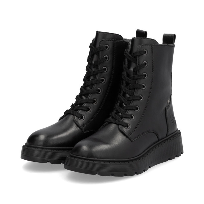 detail Dámské kotníkové boty Rieker 70401-00 černé