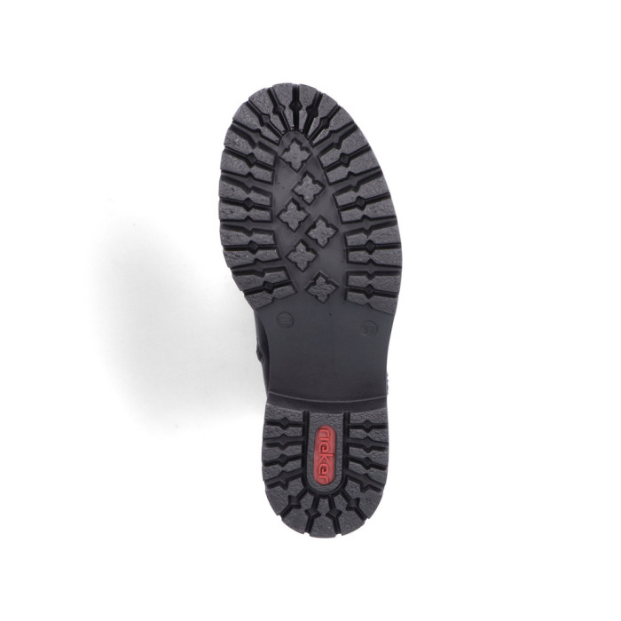 detail Dámské kotníkové boty Rieker 72625-00 černé