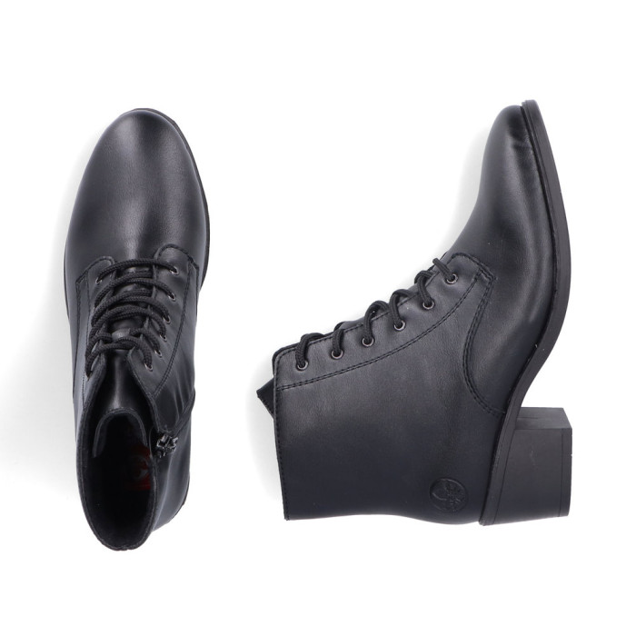 detail Dámské zimní kotníkové boty Rieker 73930-00 černé