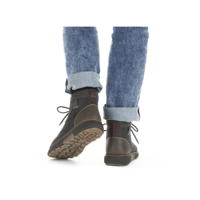 detail Pánské kotníkové boty Rieker B3343-15 modré