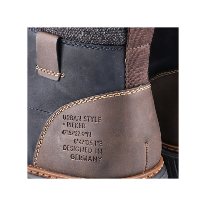 detail Pánské kotníkové boty Rieker B3343-15 modré