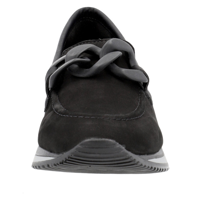 detail Dámské mokasíny Remonte D0H10-01 černé