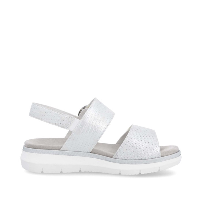 detail Dámské sandály Remonte D2K50-91 stříbrné