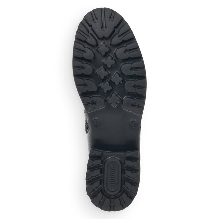 detail Dámské zimní kotníkové boty Remonte D8671-02 černé