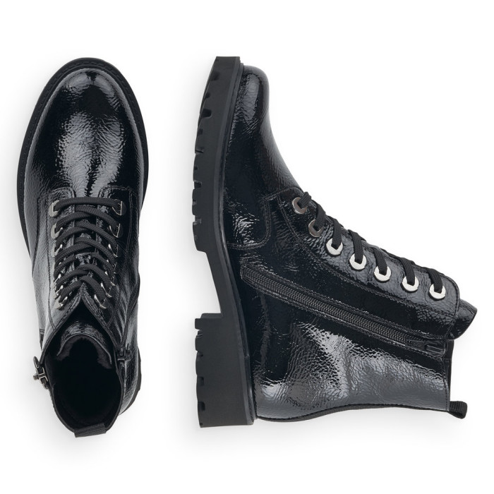 detail Dámské zimní kotníkové boty Remonte D8671-02 černé