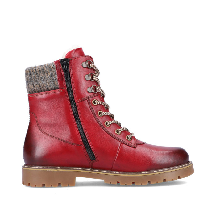 detail Dámské kotníkové boty Remonte D9378-35 červené