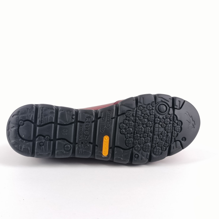 detail Dámské polobotky Fluchos F0354 vínové