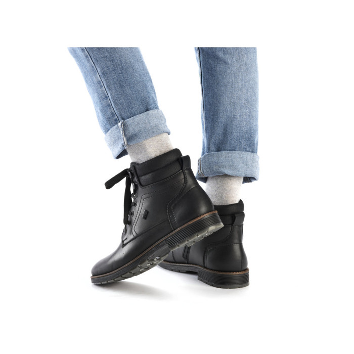 detail Pánské kotníkové boty Rieker F4544-00 černé