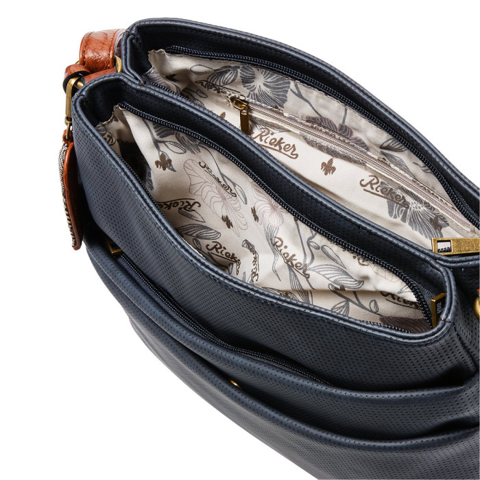 detail Dámská crossbody kabelka Rieker H1005-14 modrá