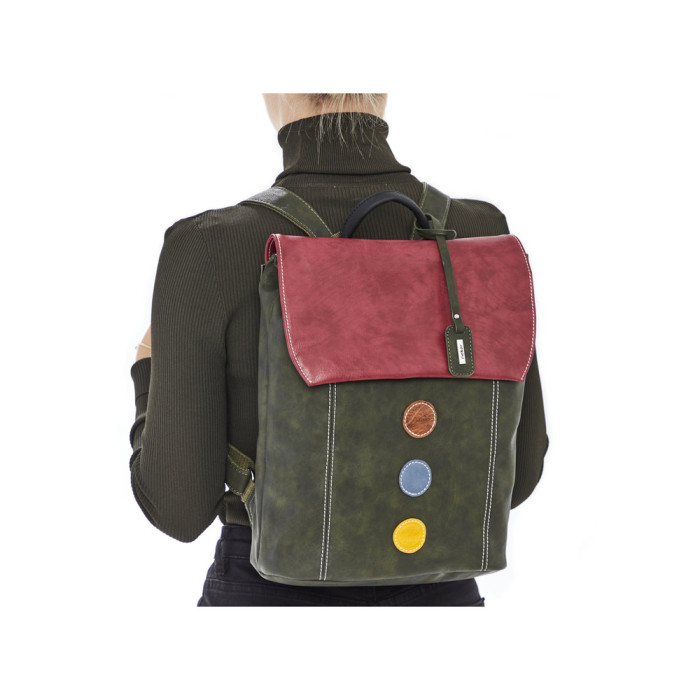 detail Dámský batoh Rieker H1357-54 zelený