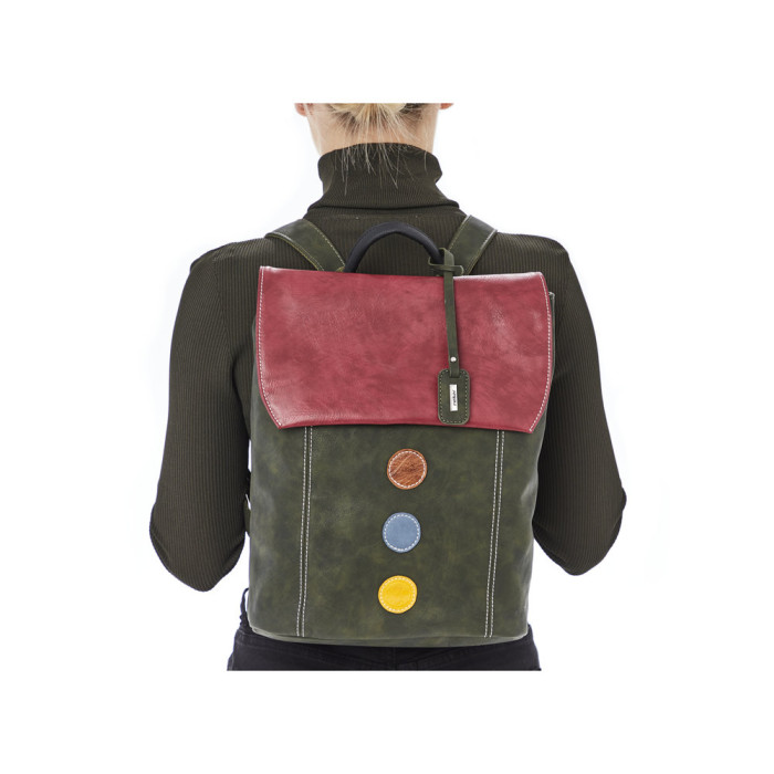 detail Dámský batoh Rieker H1357-54 zelený