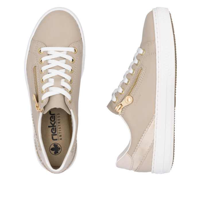 detail Dámské tenisky Rieker L5900-62 béžové