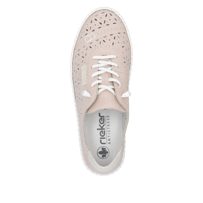 detail Dámské tenisky Rieker M2354-31 růžové