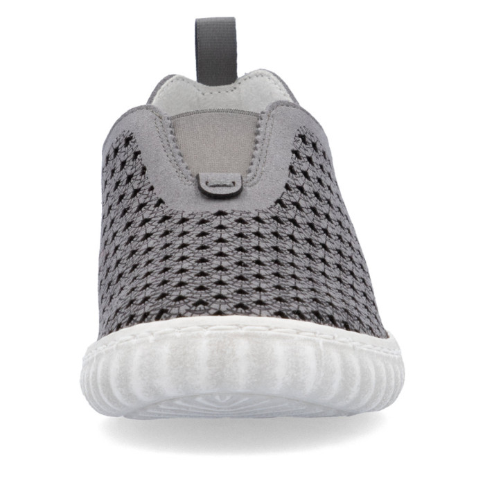 detail Dámské polobotky Rieker N0965-43 šedé