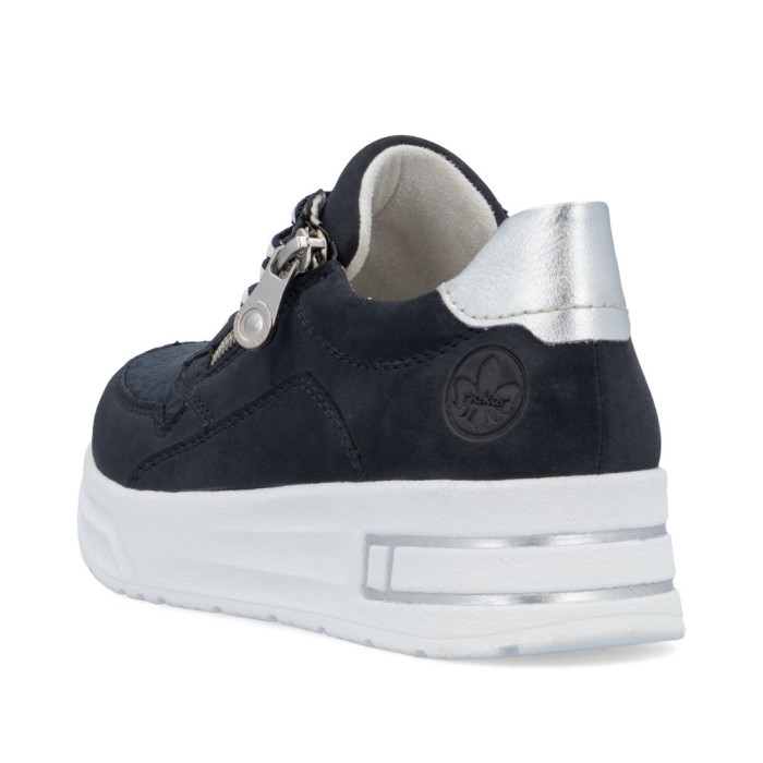 detail Dámské tenisky na klínku Rieker N8114-14 modré