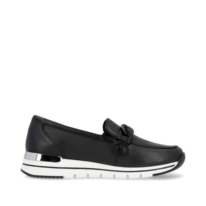 detail Dámské mokasíny Remonte R6711-00 černé