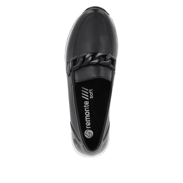 detail Dámské mokasíny Remonte R6711-00 černé