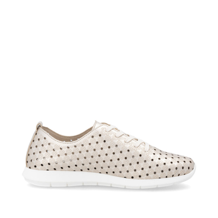 detail Dámské polobotky Remonte R7101-91 zlaté