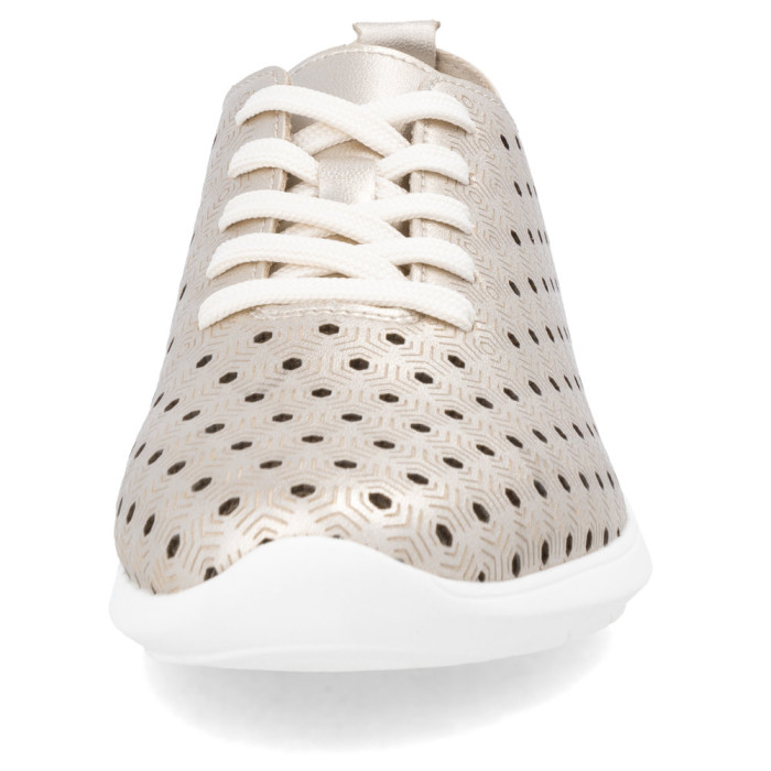 detail Dámské polobotky Remonte R7101-91 zlaté