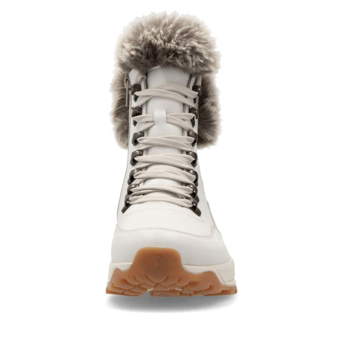 detail Dámské kotníkové boty Rieker W0063-80 bílé