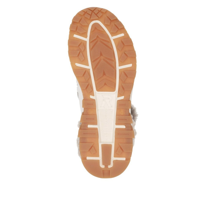 detail Dámské kotníkové boty Rieker W0063-80 bílé