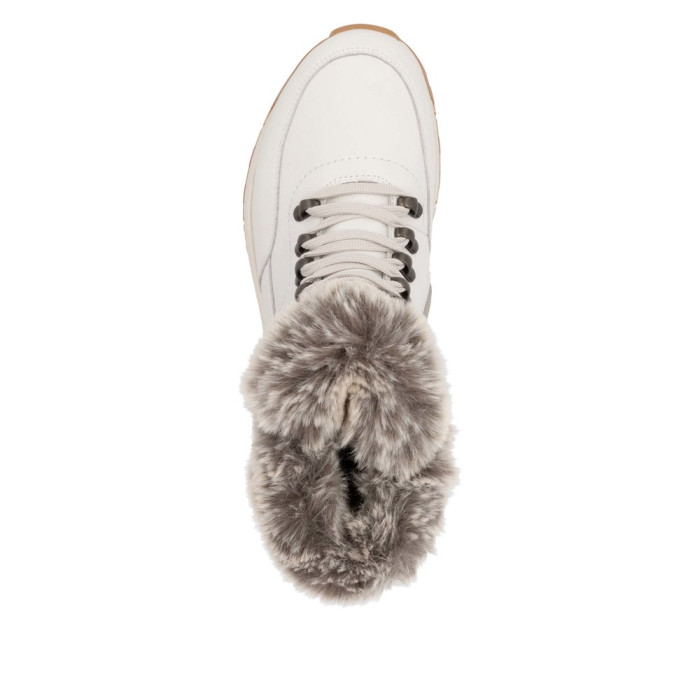 detail Dámské kotníkové boty Rieker W0063-80 bílé