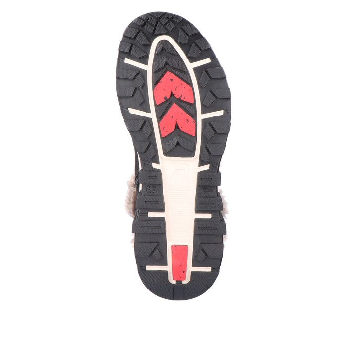 detail Dámské kotníkové boty Rieker W0070-00 černé