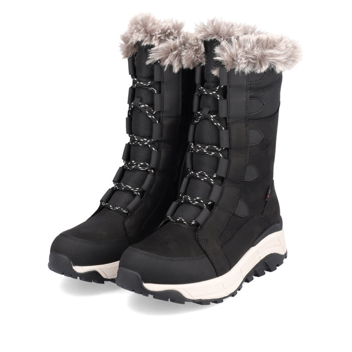 detail Dámské kotníkové boty Rieker W0070-00 černé