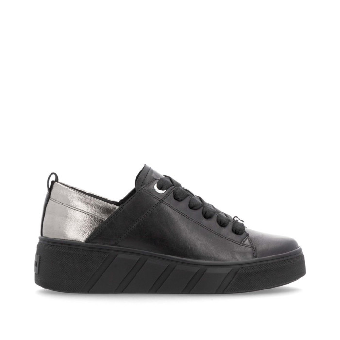 detail Dámské tenisky na platformě Rieker W0502-03 černé