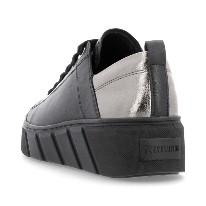 detail Dámské tenisky na platformě Rieker W0502-03 černé