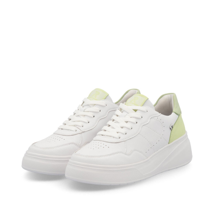 detail Dámské tenisky na platformě Rieker W2300-80 bílé