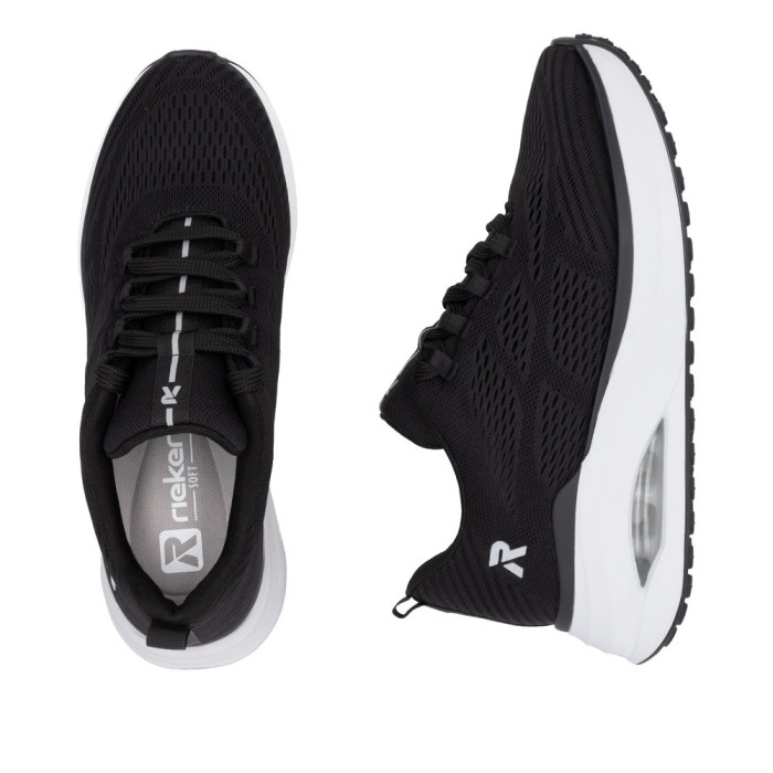 detail Dámské tenisky na platformě Rieker W2701-00 černé