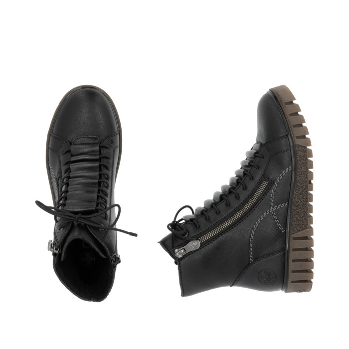 detail Dámské kotníkové boty Rieker Y3410-00 černé