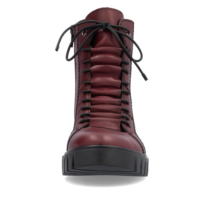 detail Dámské kotníkové boty Rieker Y3420-36 vínové