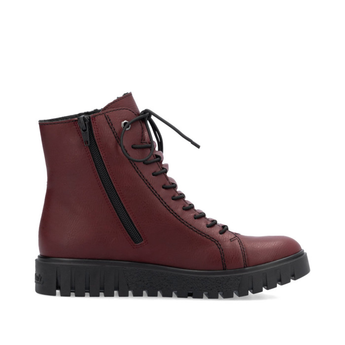 detail Dámské kotníkové boty Rieker Y3420-36 vínové