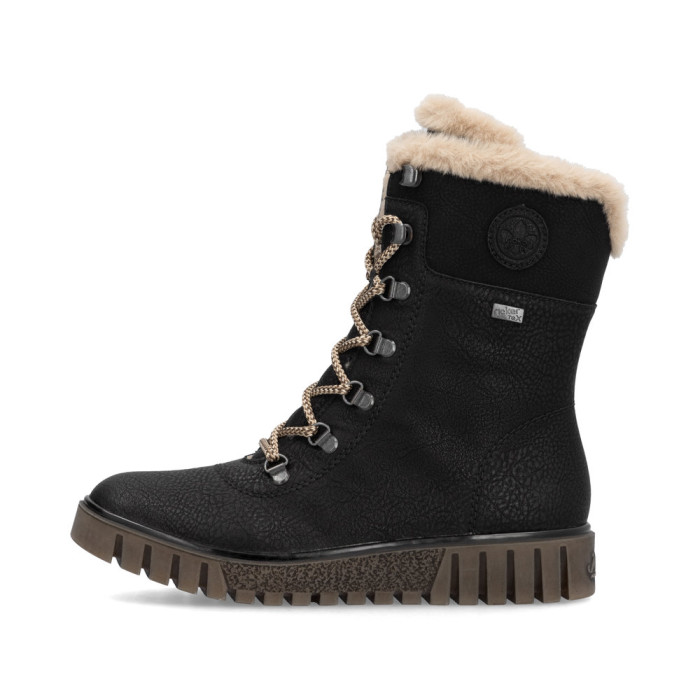 detail Dámské kotníkové boty Rieker Y3424-00 černé