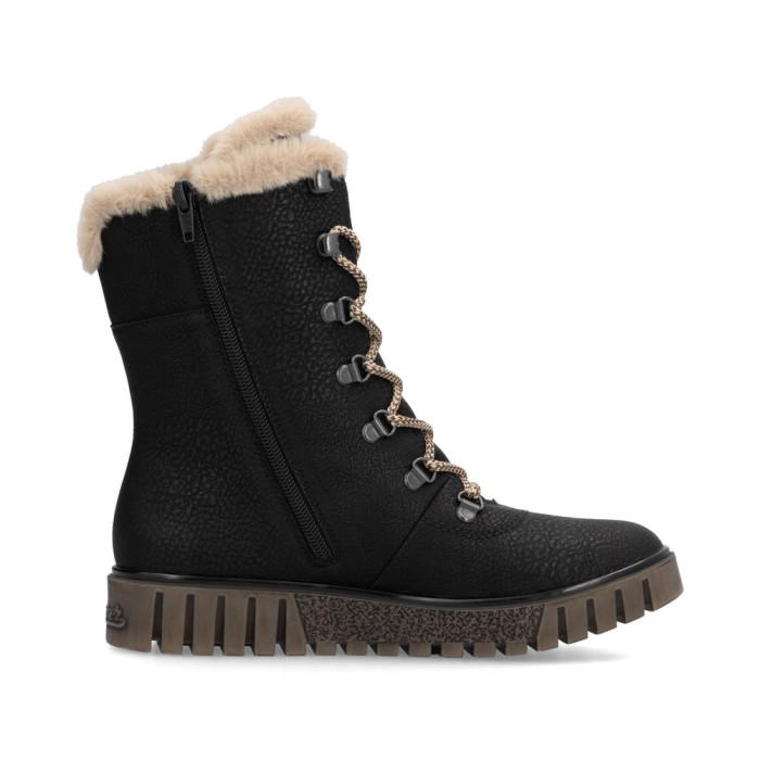 detail Dámské kotníkové boty Rieker Y3424-00 černé