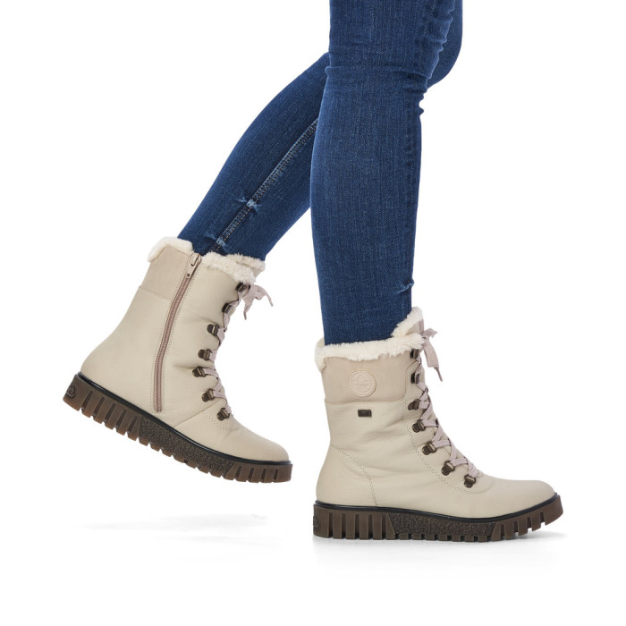 detail Dámské kotníkové boty Rieker Y3424-60 béžové