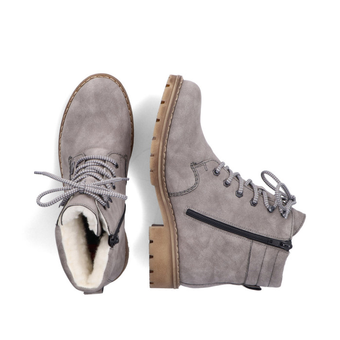 detail Dámské kotníkové boty Rieker Y9125-40 šedé