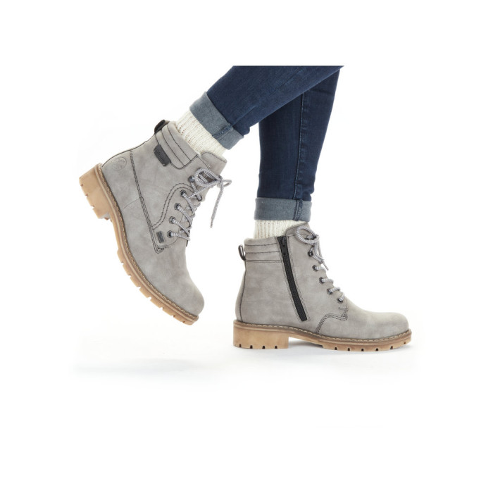 detail Dámské kotníkové boty Rieker Y9125-40 šedé