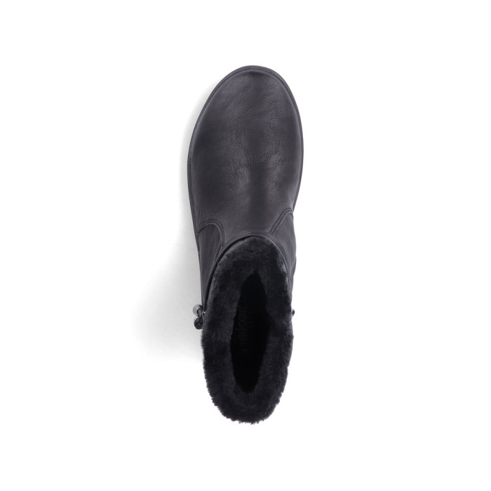 detail Dámské kotníkové boty Rieker Z0070-00 černé