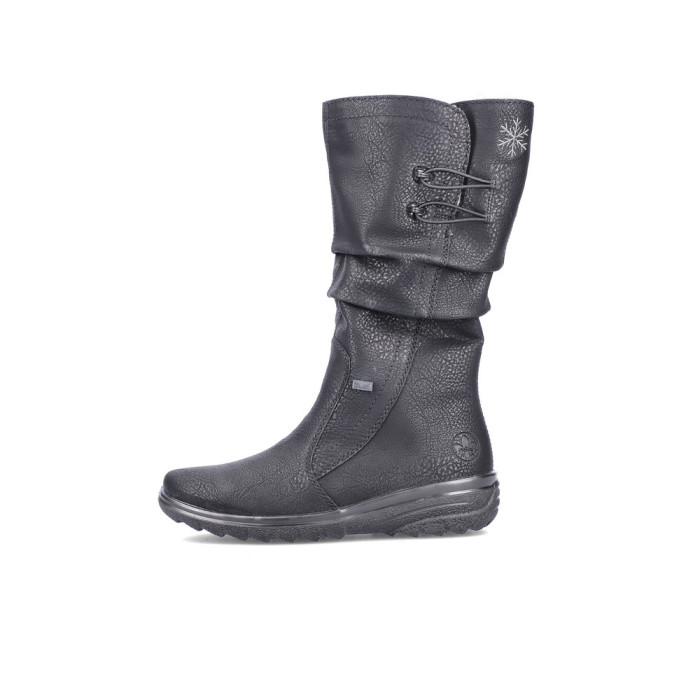 detail Dámské kozačky Rieker Z7072-00 černé