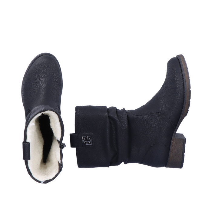 detail Dámské kotníkové boty Rieker Z9583-00 černé