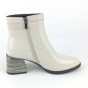 náhled Dámské kotníkové boty na podpatku Ladies AZLW2579 béžové