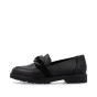 náhled Dámské mokasíny Rieker 45566-00 černé