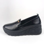 náhled Dámské mokasíny na klínku Guero P075-KS10 03 černé