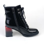 náhled Dámské kotníkové boty na podpatku Ladies AZL2428 černé